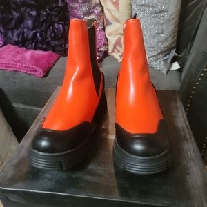 Red and Black Boots. Brand New, no box.